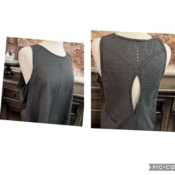 Plus Size Athletic Works Tank Black & Gray size XXL - Picture 1 of 10